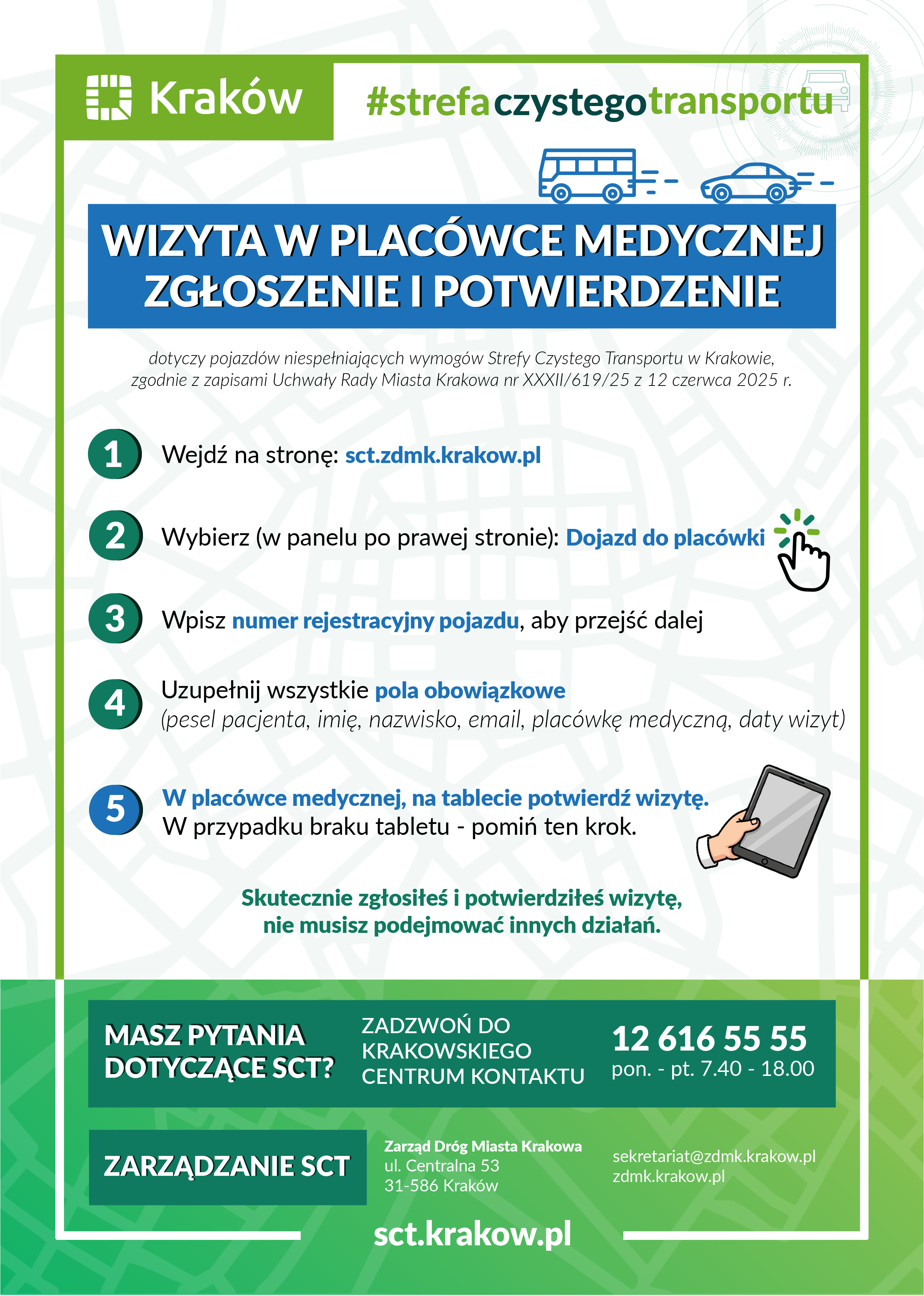 plakat A4_zgłoszenie dojazdu do plac&oacute;wki medycznej_2026.png