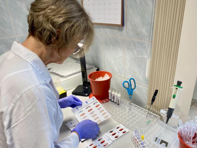Diagnostka laboratoryjna w laboratorium szpitala wojskowego 