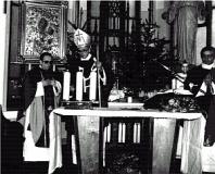 Poświęcenie Kaplicy Szpitala – 28 grudnia 1989 r. (fot. A. Klus)