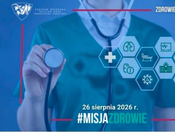 Grafika zapowiadająca akcję Misja zdrowie 